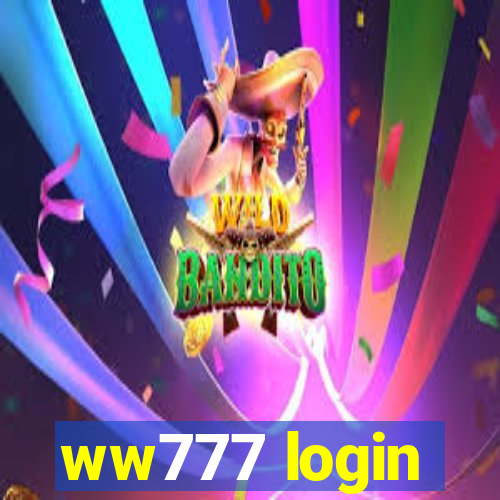 ww777 login